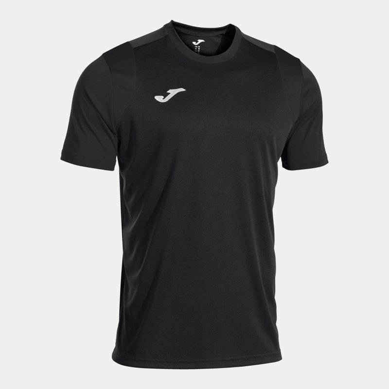 JOMA CANCHA SHORT SLEEVE T-SHIRT BLACK