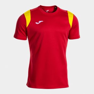 JOMA STIMULUS SHORT SLEEVE T-SHIRT RED YELLOW