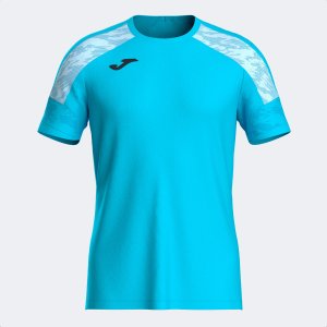 JOMA CHAMPIONSHIP VIII SHORT SLEEVE T-SHIRT FLUOR TURQUOISE