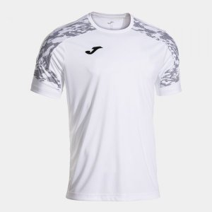 JOMA CHAMPIONSHIP VIII SHORT SLEEVE T-SHIRT WHITE