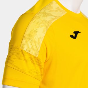 JOMA CHAMPIONSHIP VIII SHORT SLEEVE T-SHIRT YELLOW