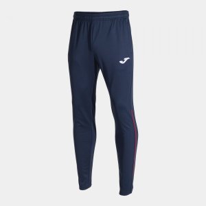 JOMA CHAMPIONSHIP VIII LONG PANTS DARK NAVY RED
