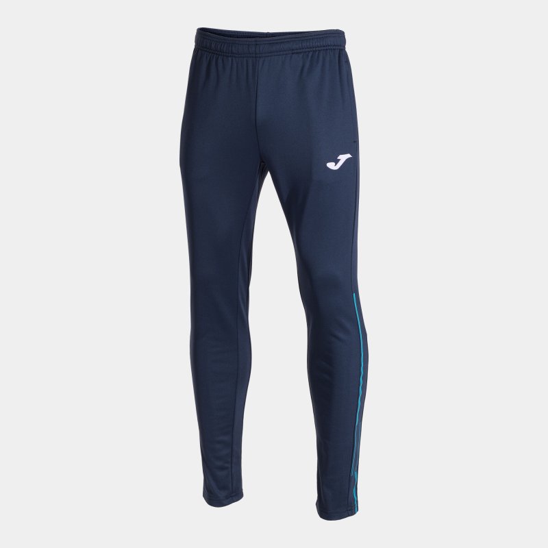 JOMA CHAMPIONSHIP VIII LONG PANTS DARK NAVY FLUOR TURQUOISE
