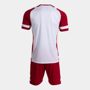 JOMA LIDER SET WHITE RED