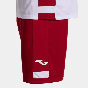 JOMA LIDER SET WHITE RED