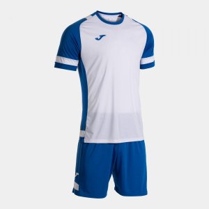 JOMA LIDER SET WHITE ROYAL BLUE