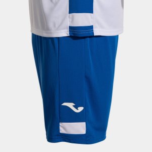 JOMA LIDER SET WHITE ROYAL BLUE