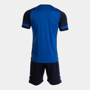 JOMA LIDER SET ROYAL BLUE DARK NAVY