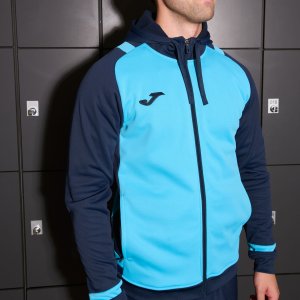 JOMA LIDER TRACKSUIT FLUOR TURQUOISE DARK NAVY