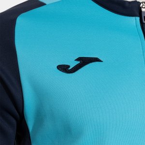 JOMA LIDER TRACKSUIT FLUOR TURQUOISE DARK NAVY
