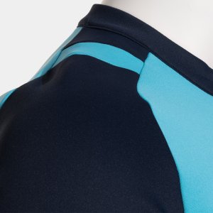 JOMA LIDER TRACKSUIT FLUOR TURQUOISE DARK NAVY