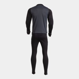 JOMA LIDER TRACKSUIT DARK GRAY BLACK
