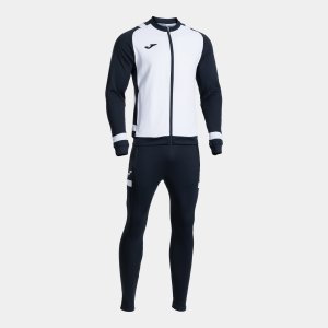 JOMA LIDER TRACKSUIT WHITE DARK NAVY