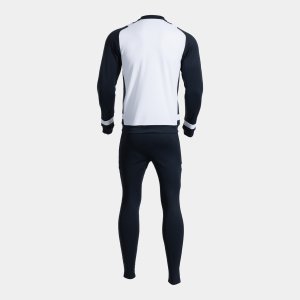JOMA LIDER TRACKSUIT WHITE DARK NAVY