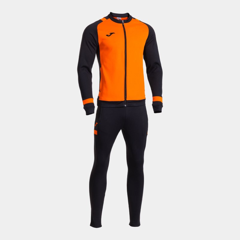 JOMA LIDER TRACKSUIT ORANGE BLACK