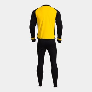 JOMA LIDER TRACKSUIT YELLOW BLACK
