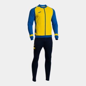 JOMA LIDER TRACKSUIT YELLOW ROYAL BLUE