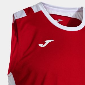 JOMA LIDER BASKET SET RED WHITE