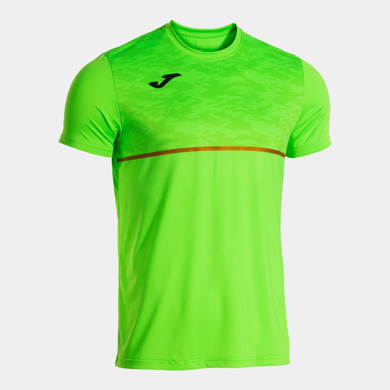 JOMA RECORD III SHORT SLEEVE T-SHIRT FLUOR GREEN