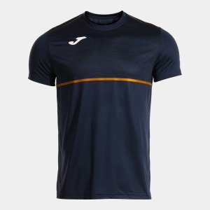 JOMA RECORD III SHORT SLEEVE T-SHIRT NAVY BLUE