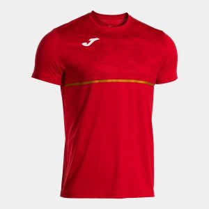 JOMA RECORD III SHORT SLEEVE T-SHIRT RED