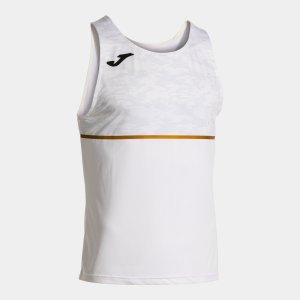 JOMA RECORD III SLEEVELESS SHIRT WHITE