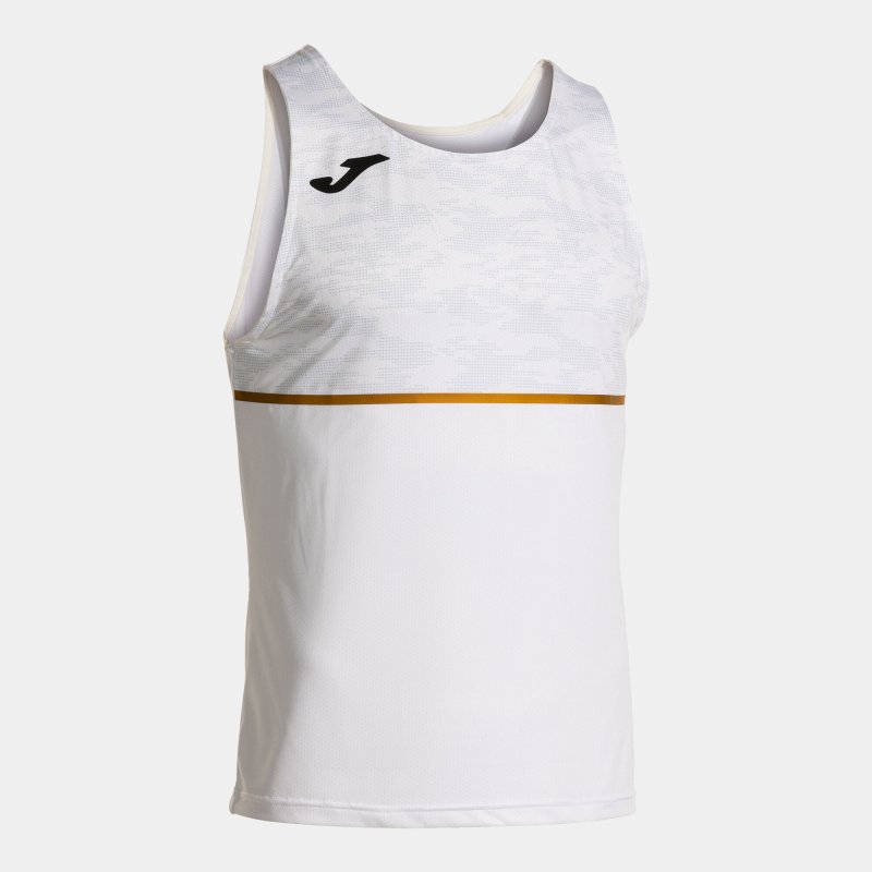JOMA RECORD III SLEEVELESS SHIRT WHITE