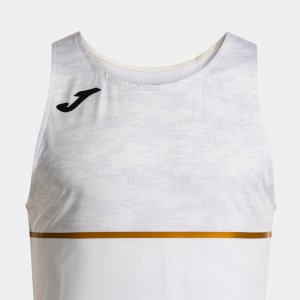 JOMA RECORD III SLEEVELESS SHIRT WHITE