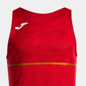 JOMA RECORD III SLEEVELESS SHIRT RED