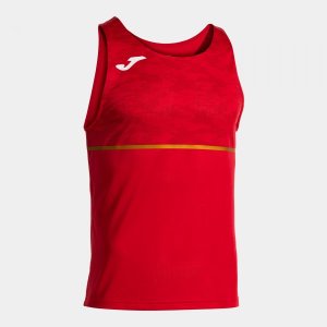 JOMA RECORD III SLEEVELESS SHIRT RED