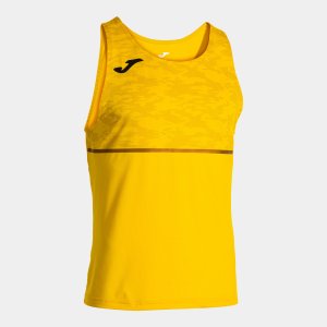 JOMA RECORD III SLEEVELESS SHIRT YELLOW
