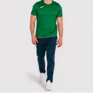 JOMA T-SHIRT COMBI REVERSIBLE GREEN-ORANGE S/S