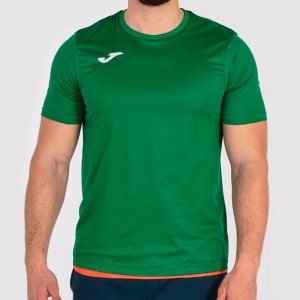 JOMA T-SHIRT COMBI REVERSIBLE GREEN-ORANGE S/S