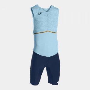JOMA RECORD III BODYSUIT SKY BLUE DARK NAVY