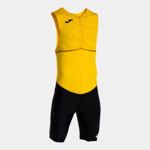 JOMA RECORD III BODYSUIT YELLOW BLACK