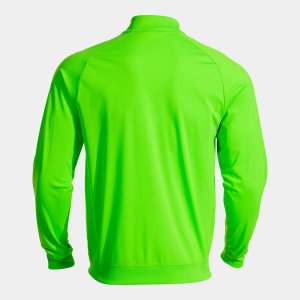 JOMA RECORD III FULL ZIP SWEATSHIRT FLUOR GREEN