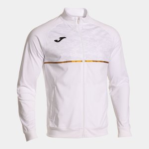 JOMA RECORD III FULL ZIP SWEATSHIRT WHITE