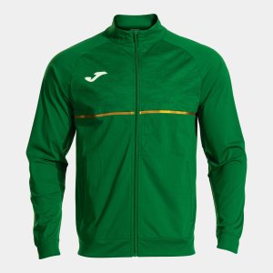 JOMA RECORD III FULL ZIP SWEATSHIRT GREEN