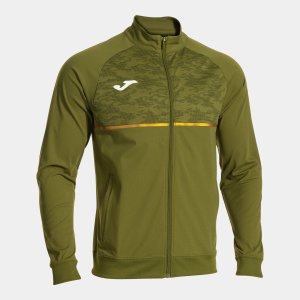 JOMA RECORD III FULL ZIP SWEATSHIRT KHAKI