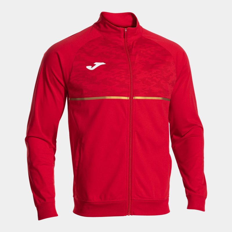 JOMA RECORD III FULL ZIP SWEATSHIRT RED