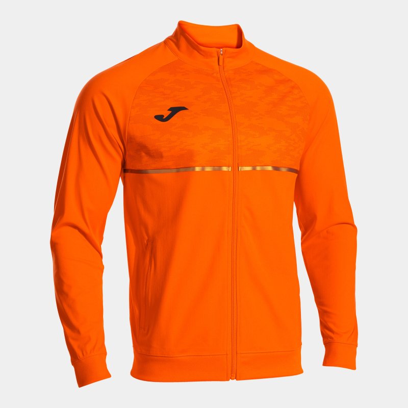 JOMA RECORD III FULL ZIP SWEATSHIRT ORANGE