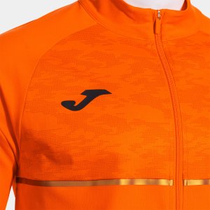 JOMA RECORD III FULL ZIP SWEATSHIRT ORANGE