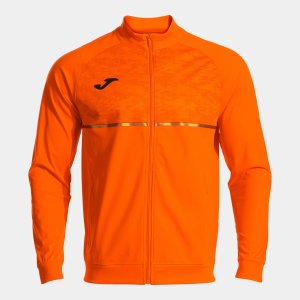 JOMA RECORD III FULL ZIP SWEATSHIRT ORANGE