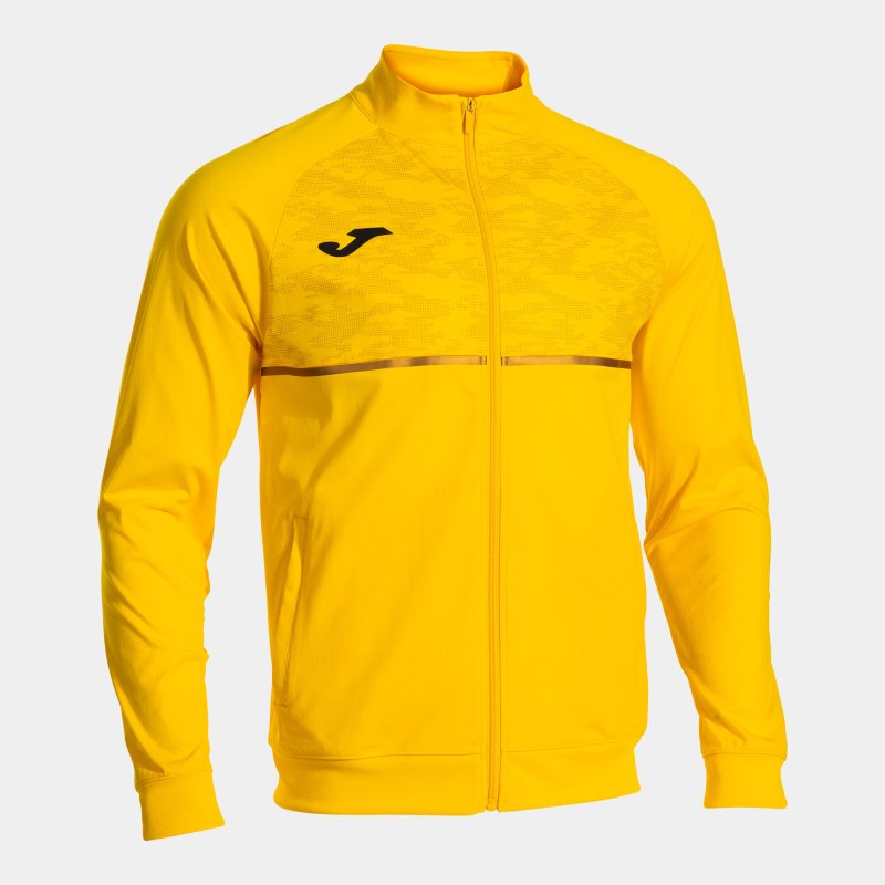 JOMA RECORD III FULL ZIP SWEATSHIRT YELLOW