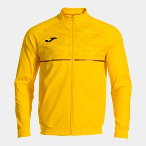 JOMA RECORD III FULL ZIP SWEATSHIRT YELLOW