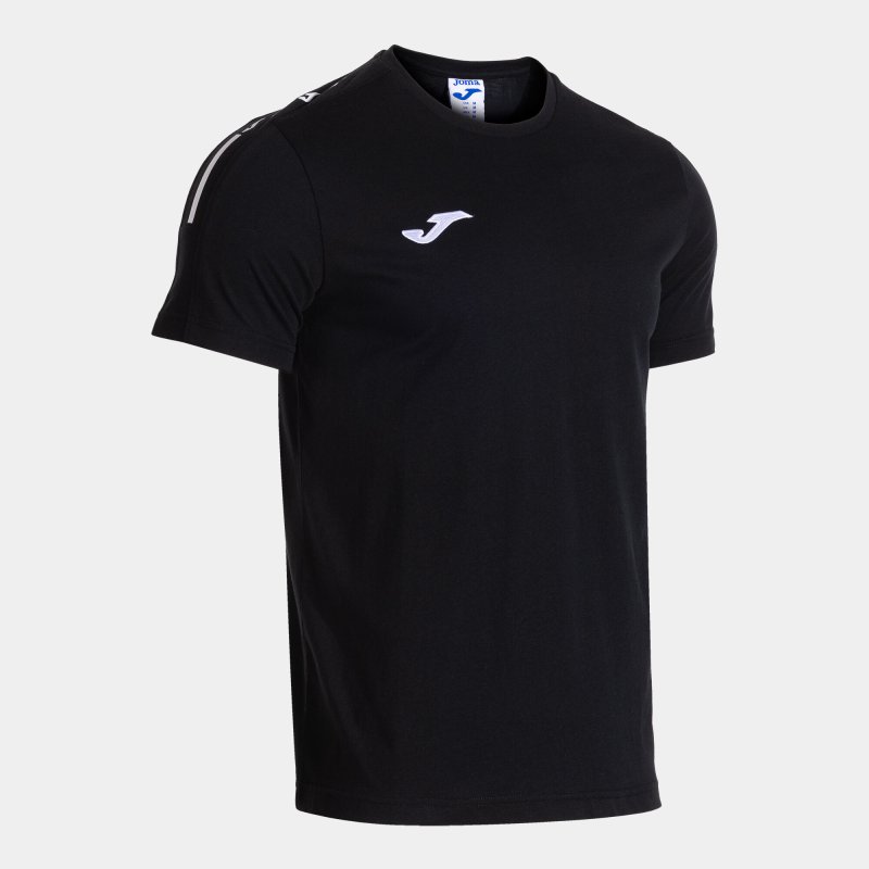 JOMA OLIMPIADA SHORT SLEEVE T-SHIRT BLACK