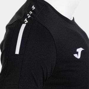JOMA OLIMPIADA SHORT SLEEVE T-SHIRT BLACK