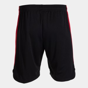 JOMA GLASGOW II SHORT BLACK RED