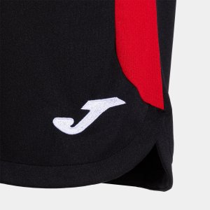JOMA GLASGOW II SHORT BLACK RED