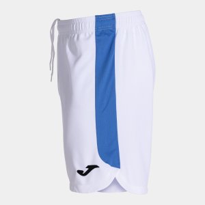 JOMA GLASGOW II SHORT WHITE ROYAL BLUE